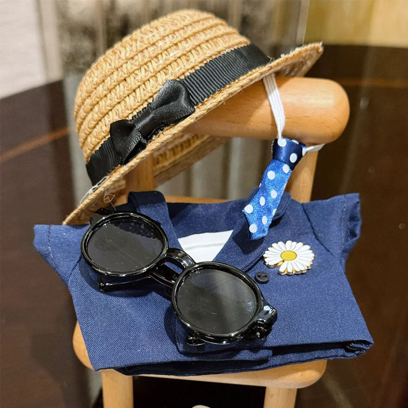 GD Inspirational Style Labubu Trendy Suit · Little Daisy Hat Set
