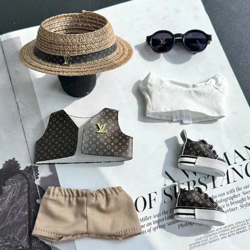 Labubu × Louis Vuitton Collaboration Collection Summer Retro Explorer Set