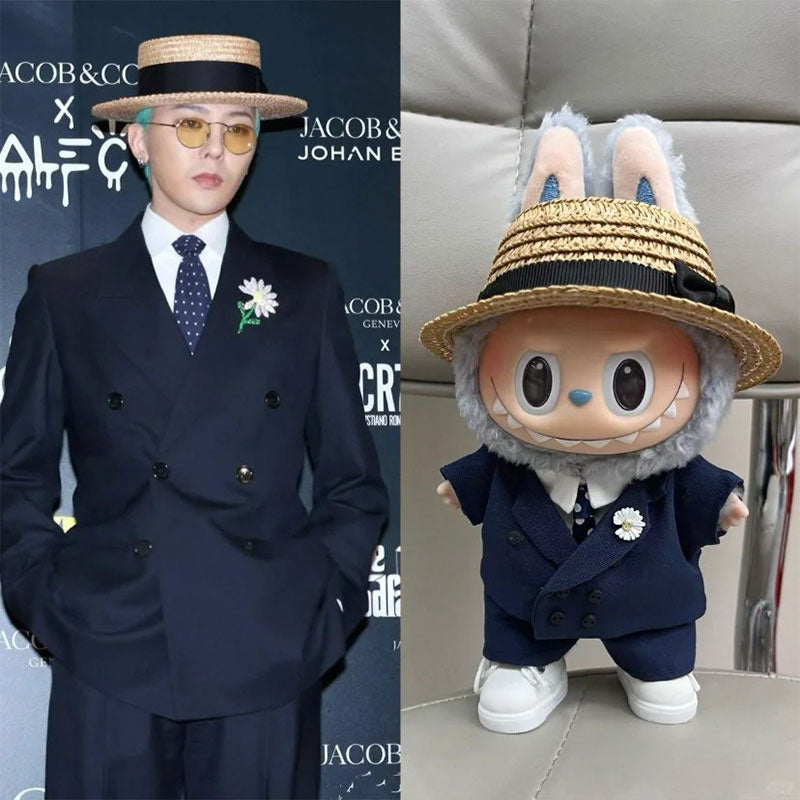 GD Inspirational Style Labubu Trendy Suit · Little Daisy Hat Set