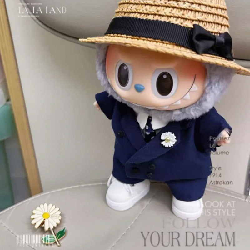 GD Inspirational Style Labubu Trendy Suit · Little Daisy Hat Set