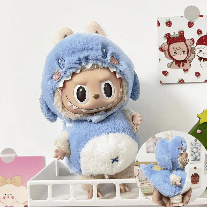 Labubu dinosaur animal series one-piece suit with Q-version dinosaur design