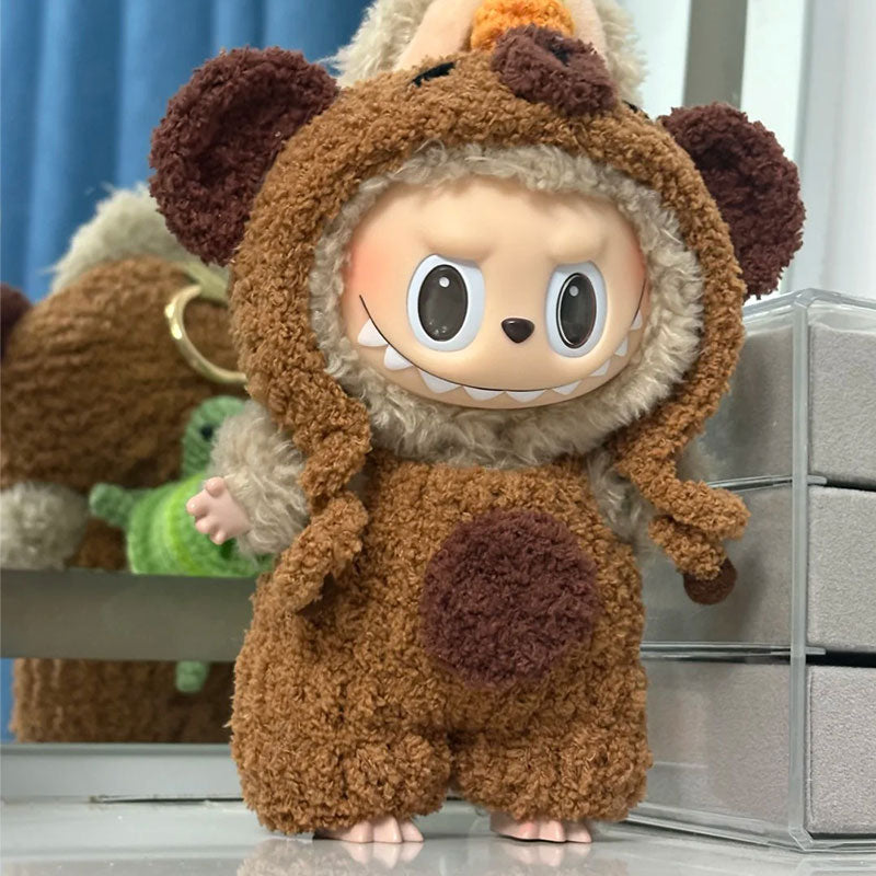 ✨Healing limited edition Labubu Capybara's Winter Story Soft And Waxy Cashmere Jumpsuit