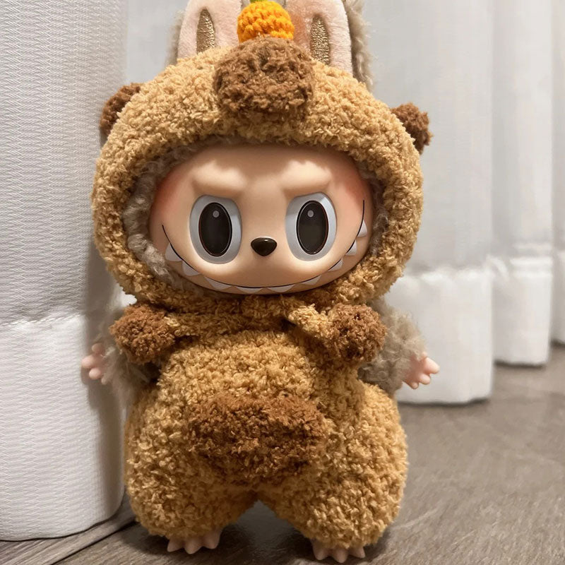 ✨Healing limited edition Labubu Capybara's Winter Story Soft And Waxy Cashmere Jumpsuit