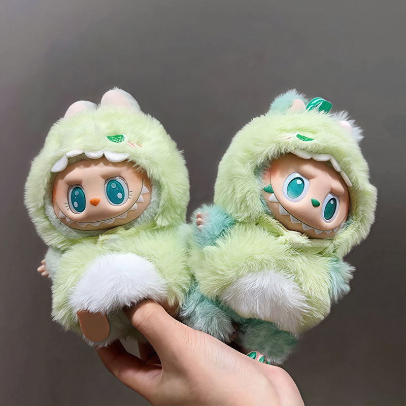Labubu dinosaur animal series one-piece suit with Q-version dinosaur design