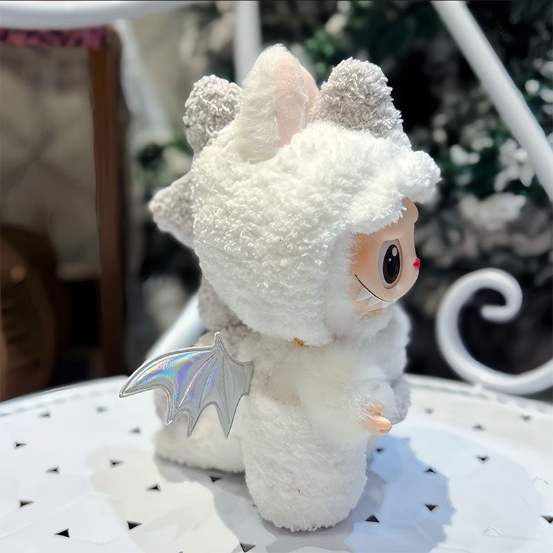 Dream Limited Edition Labubu White Pterosaur · Soft Cashmere Flight Suit
