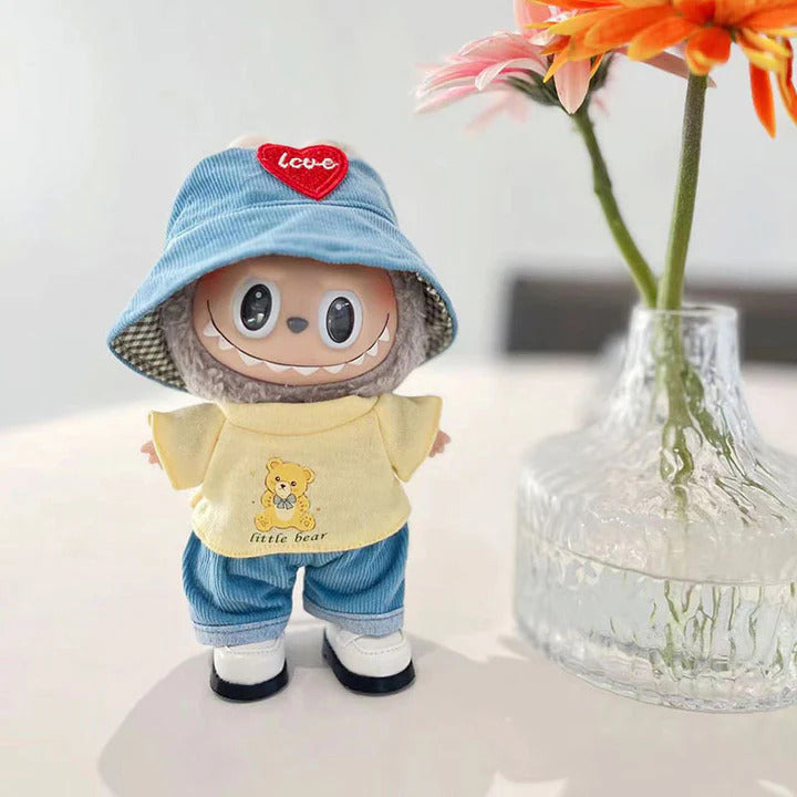 Labubu Kindergarten Fun Series | Cute Entrance Dress Set 🎒👶